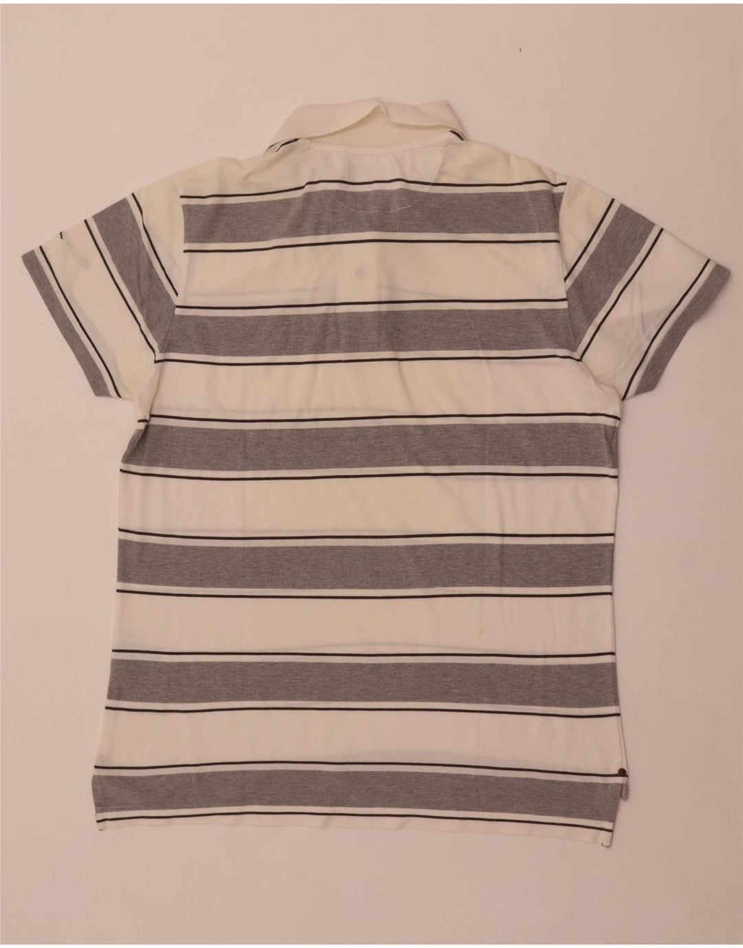 Champion herre poloshirt XL Hvidstribet bomuld