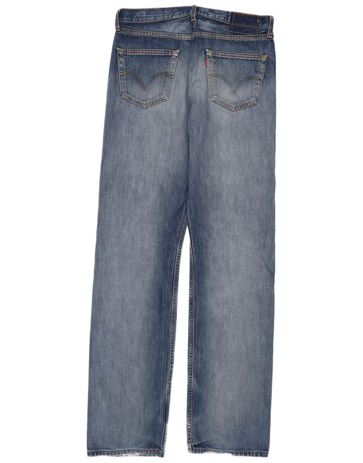 Levi's Straight Jeans til mænd W34 L36 Blå