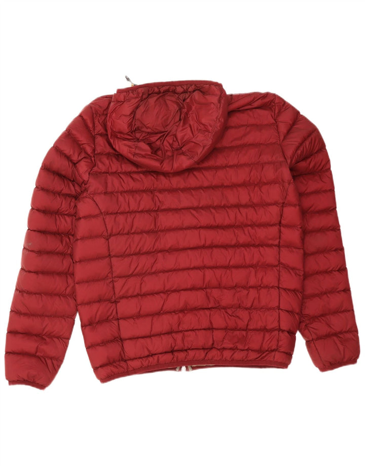 Ciesse Piumini Herre hættepolstret jakke EU 50 Medium Burgundy