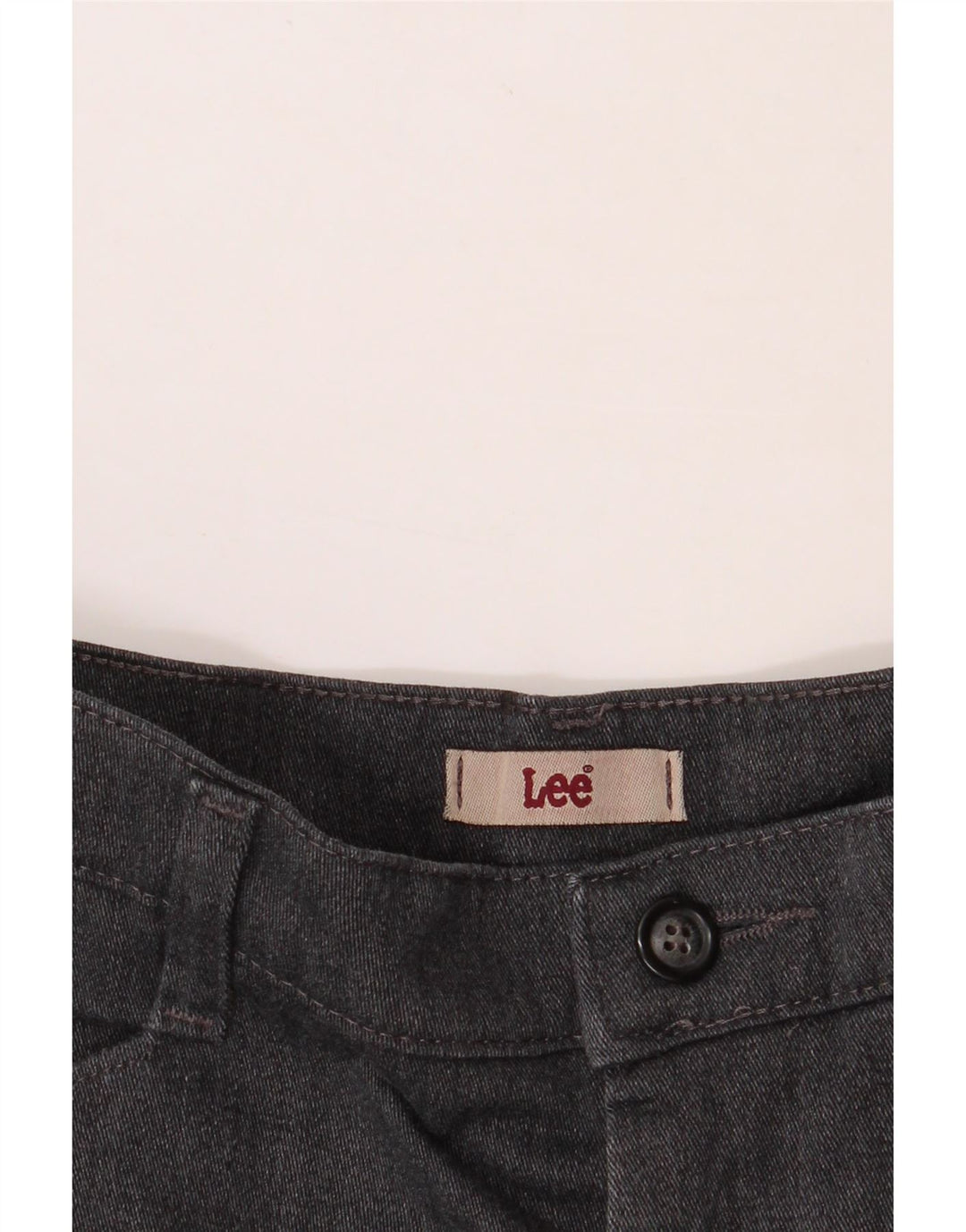 LEE Womens High Waist Casual Trousers W30 L30 Grey Vintage Lee and Second-Hand Lee from Messina Hembry 