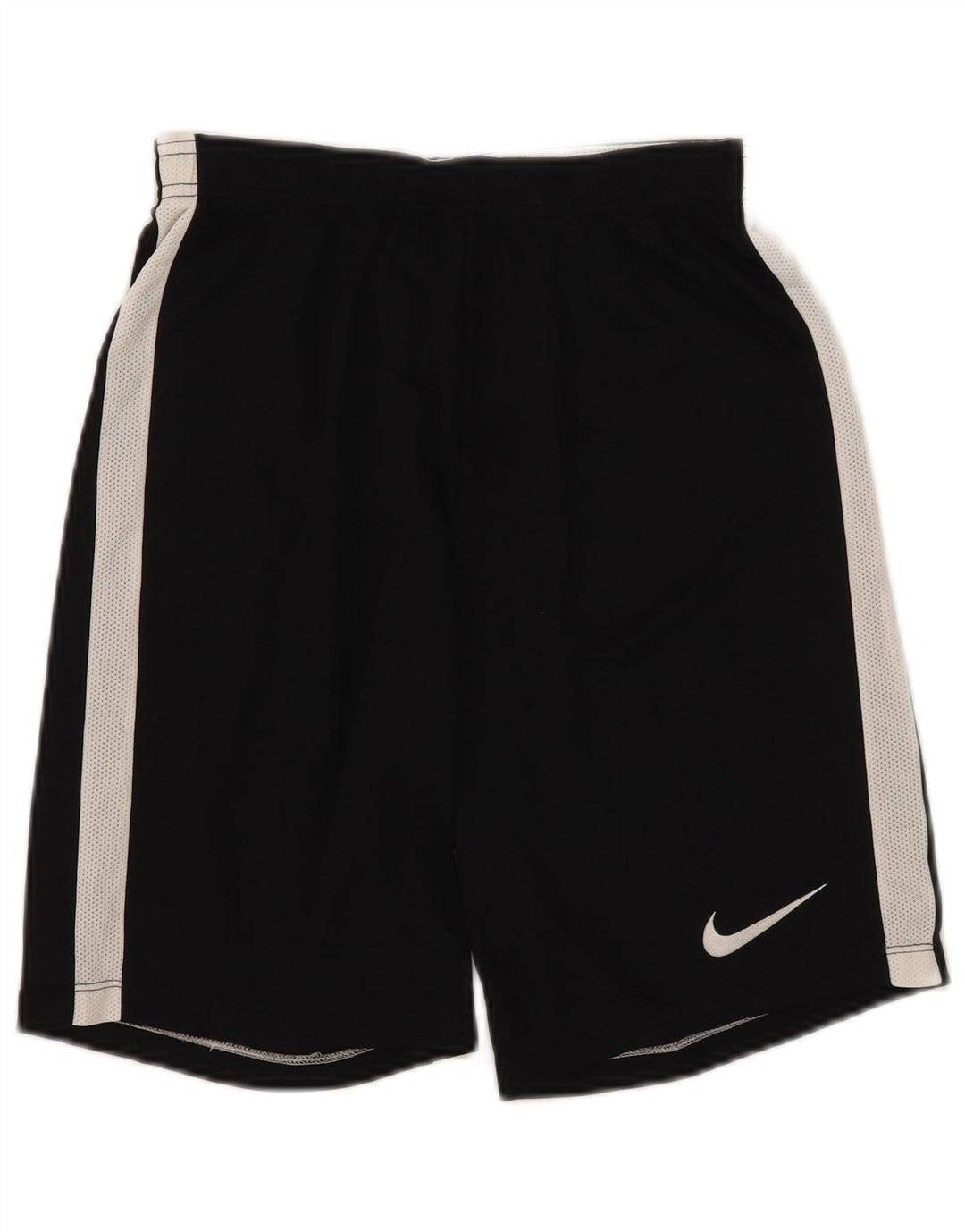 Nike Dri Fit sportsshorts til mænd Small Black Colourblock Polyester