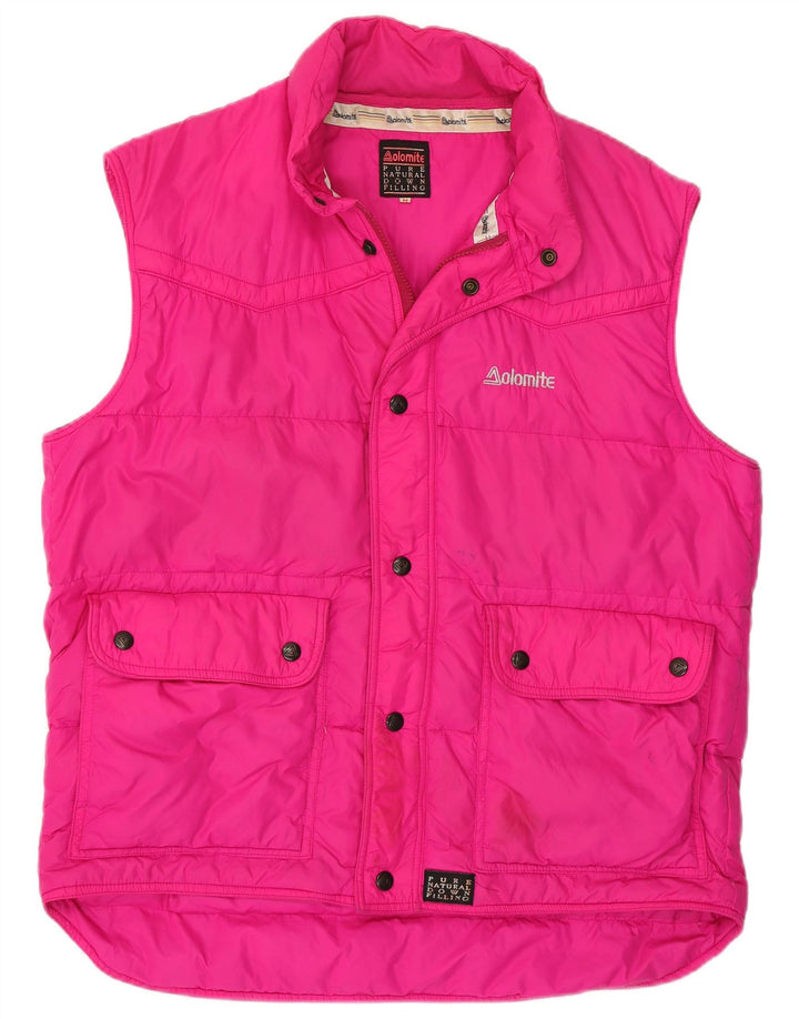 Dolomite Herre Polstret Gilet UK 38 Medium Pink Polyester