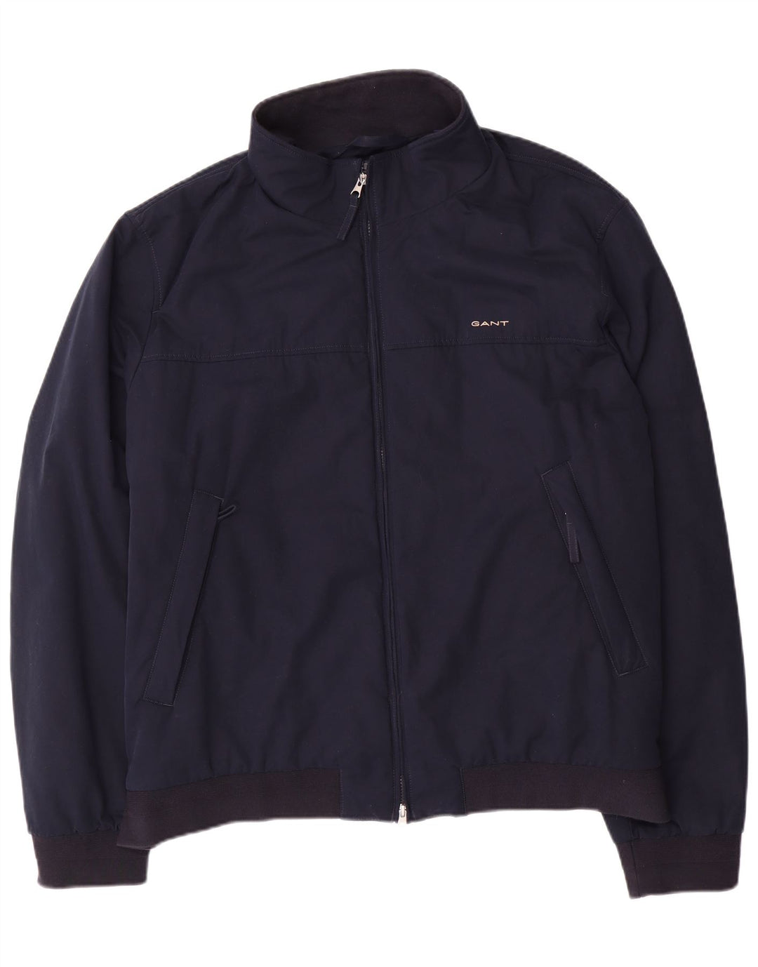 GANT Bomberjakke til mænd UK 46 3XL Navy Blue Polyester
