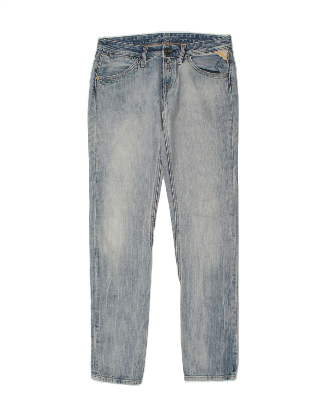 REPLAY Womens Slim Jeans W27 L32 Blue Cotton Vintage Replay and Second-Hand Replay from Messina Hembry 