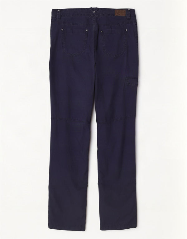 Tommy Hilfiger Lige Cargo-bukser til kvinder US 4 Small W30 L31 Marineblå