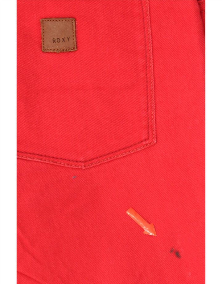 Roxy Dame Skinny Jeans US 8 Medium W28 L27 Rød Bomuld