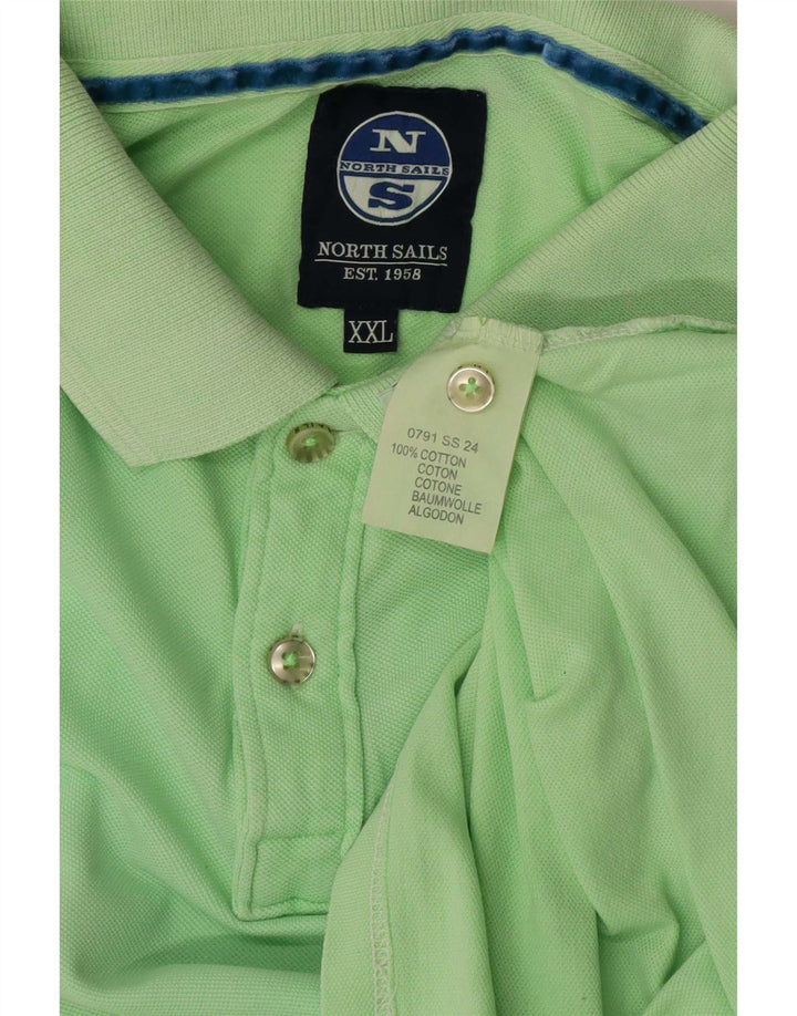 North Sails Herre Polo Shirt 2XL Grøn Bomuld