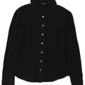 Penny Black Womens Shirt UK 10 Small Black Cotton