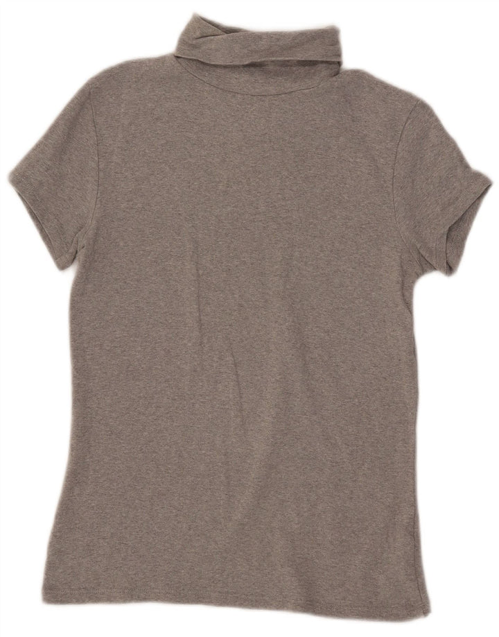 Zara Dame T-Shirt Top UK 18 XL Grå