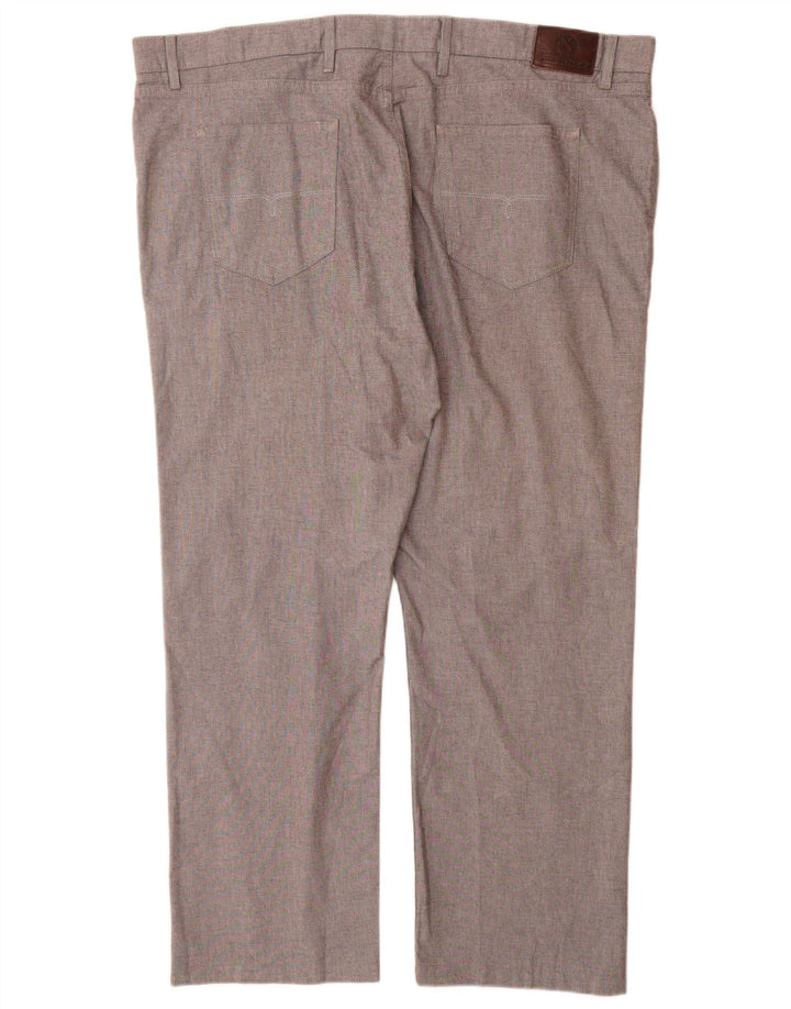 Marks & Spencer Herre Blue Harbor Straight Casual Bukser W44 L31 Grå