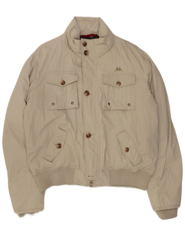 Kappa Polstret Herrejakke UK 42 XL Beige Polyester