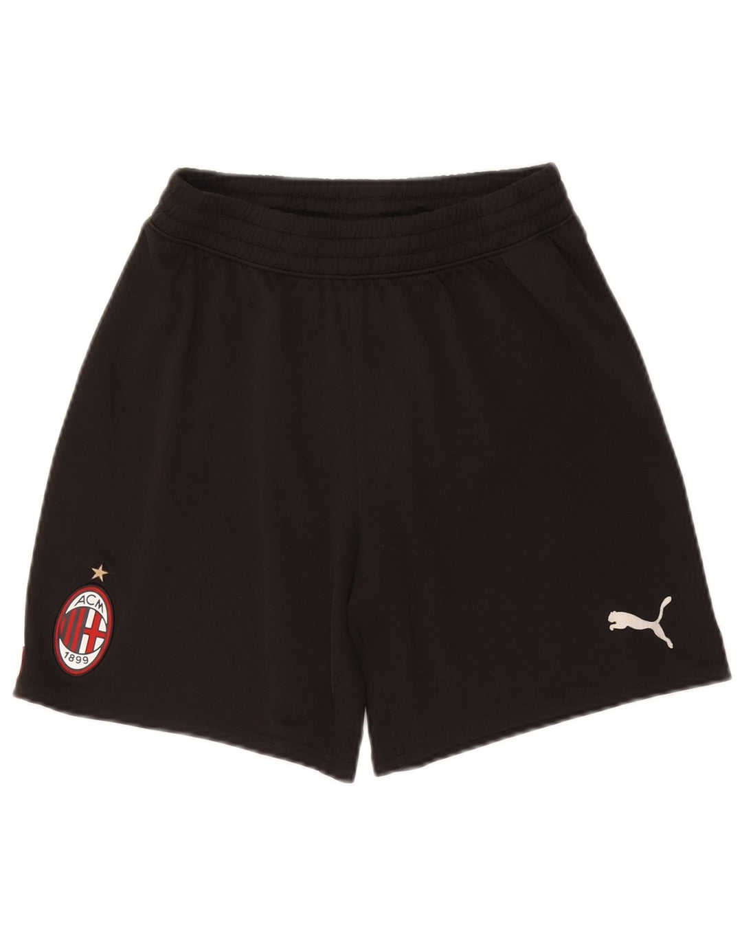 PUMA AC Milan sportsshorts til kvinder UK 10 Small Black Polyester