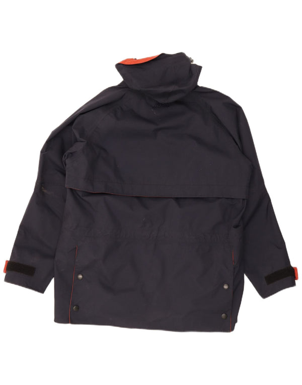Musto Herre Performance Regnjakke med hætte UK 38 Medium Navy Blue Nylon