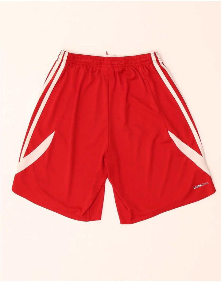 Adidas Herre Climacool Sports Shorts XS Rød Colourblock Polyester