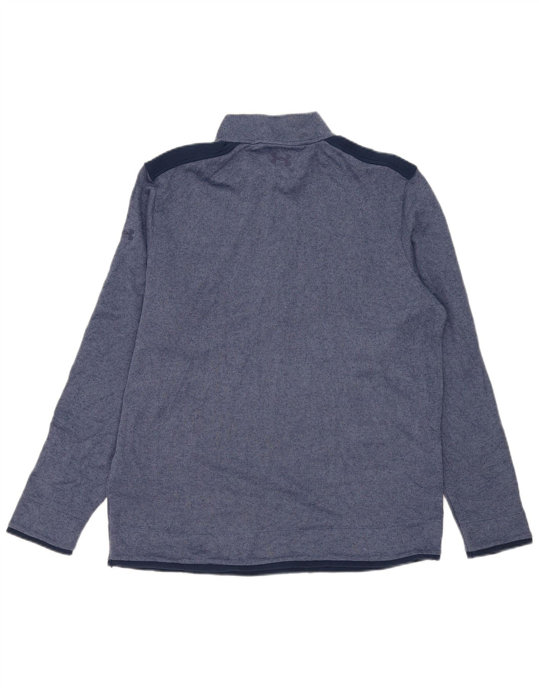 Under Armour Herre Cold Gear Pullover Træningsdragt Top XL Navy Blue Colourblock