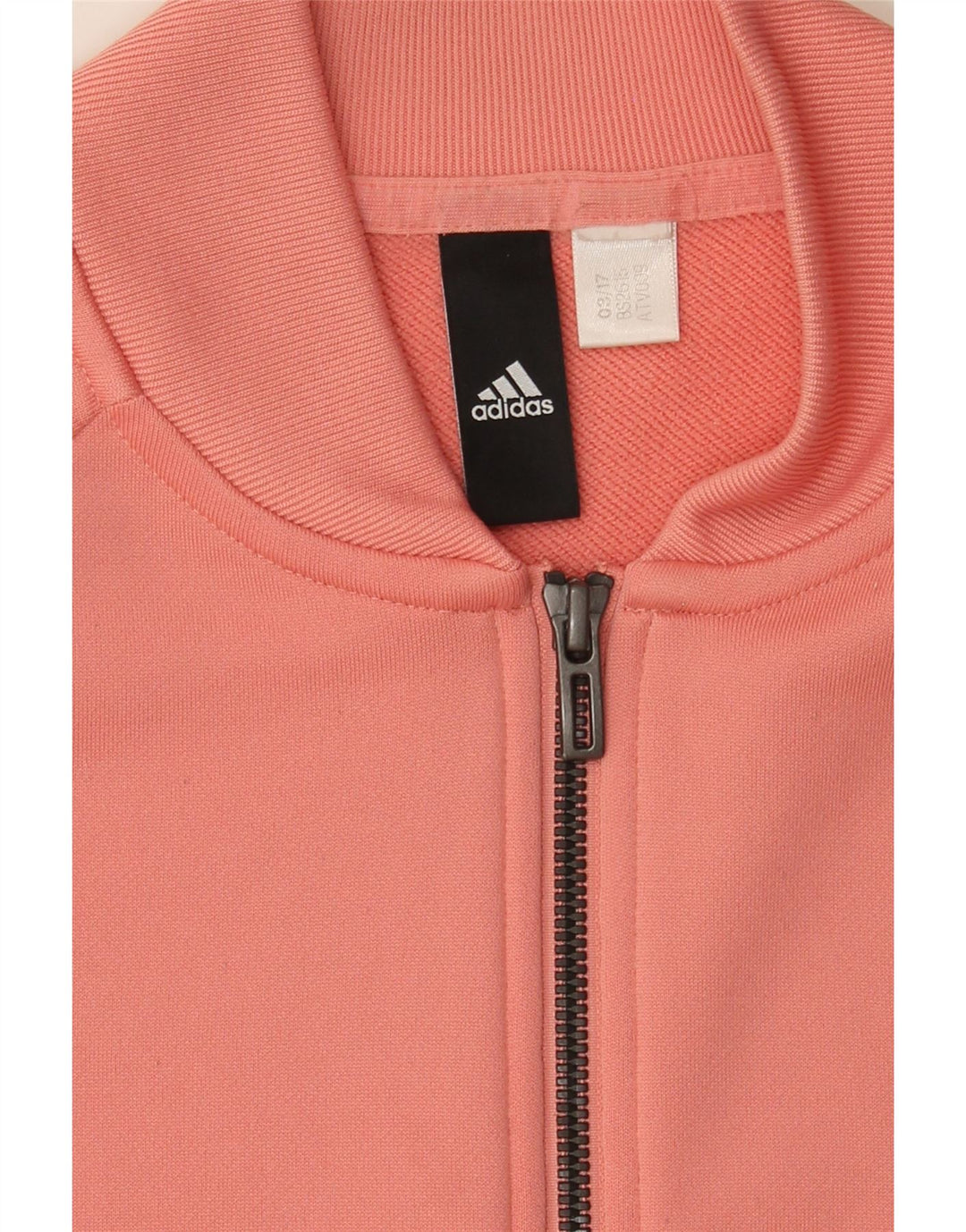 ADIDAS Womens Tracksuit Top Jacket UK 12 Medium Pink Vintage Adidas and Second-Hand Adidas from Messina Hembry 