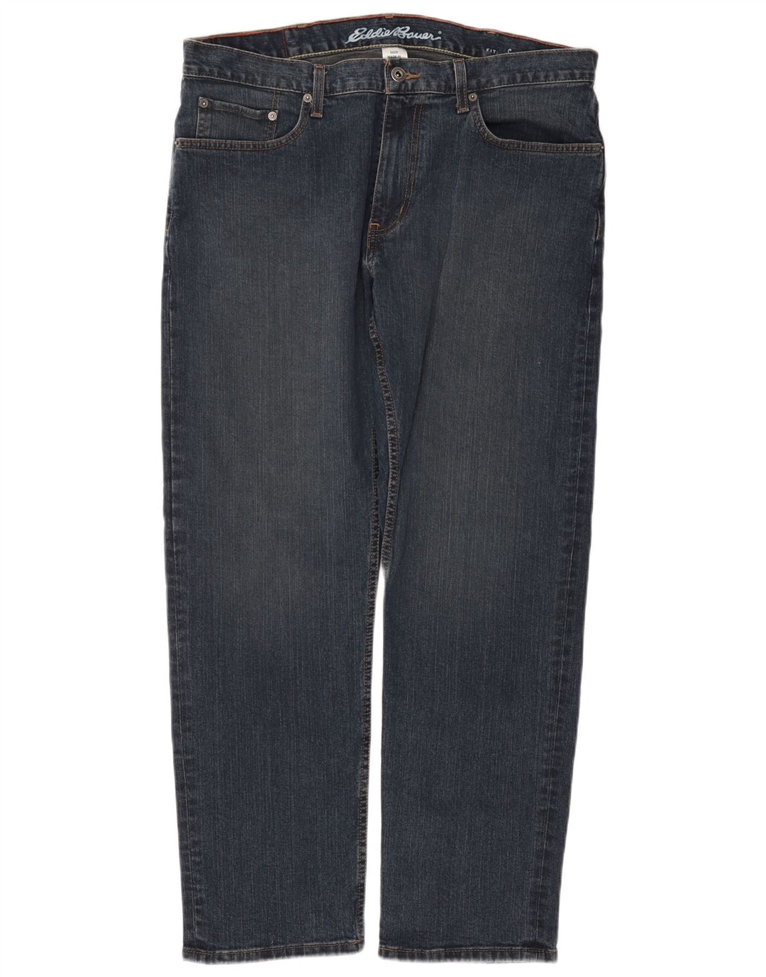 EDDIE BAUER Straight jeans til mænd W36 L30 Blå