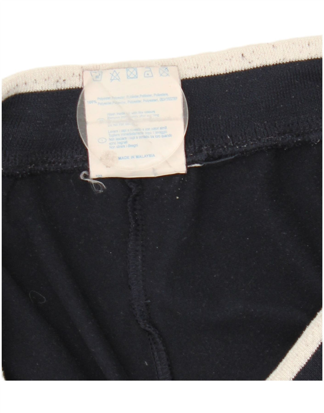 Champion Womens træningsdragt Bukser UK 14 Medium Navy Blue Polyester