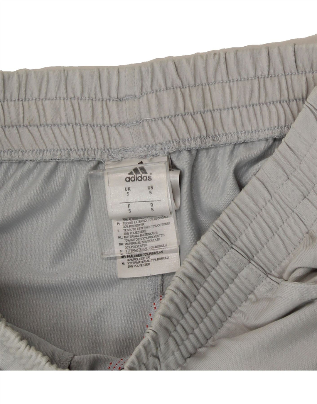 ADIDAS Mens Climalite Graphic Sport Shorts Small  Grey Vintage Adidas and Second-Hand Adidas from Messina Hembry 