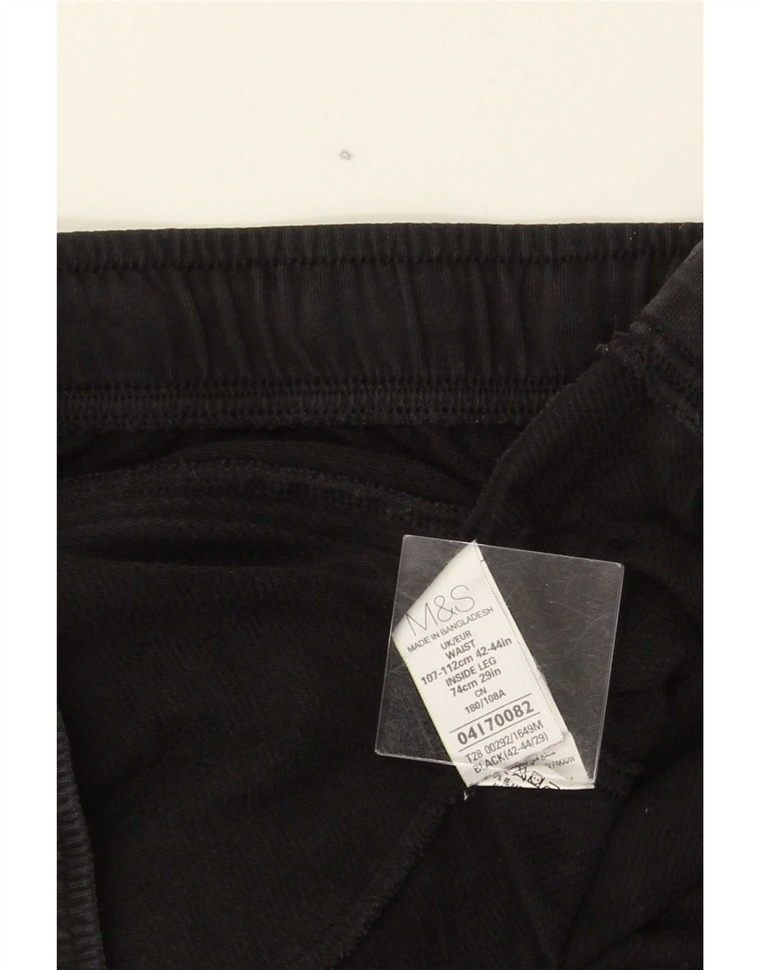 Marks & Spencer Træningsdragtsbukser til mænd 2XL sort bomuld
