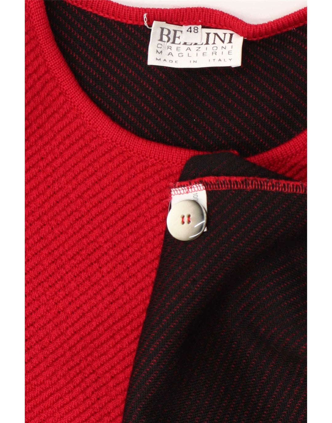 Bellini Dame Cardigan Sweater IT 48 XL Rød Uld