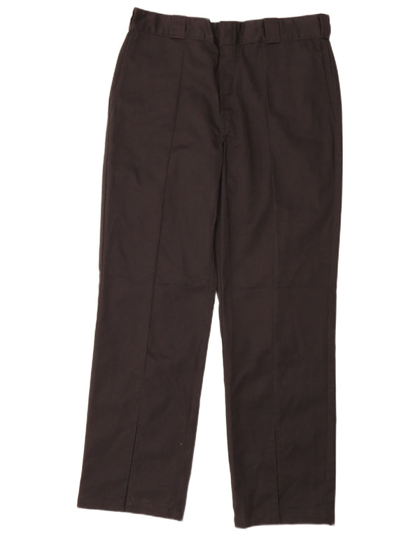 Dickies Dame Chinobukser med høj talje US 14 XL W34 L32 Sort