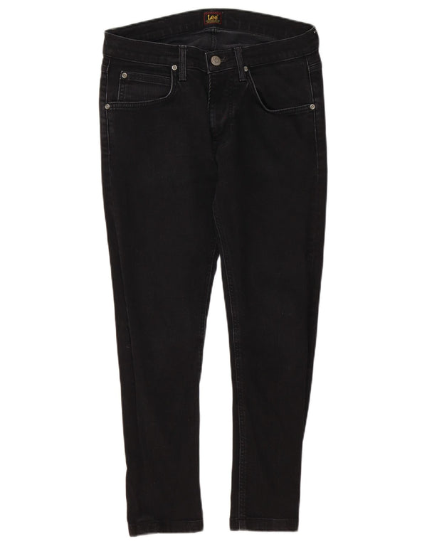 Lee Dame Luke Slim Jeans W30 L26 Sort Bomuld