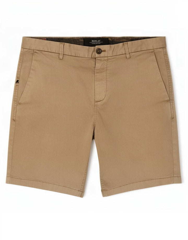 Replay Herre Chino Shorts Large W36 Beige