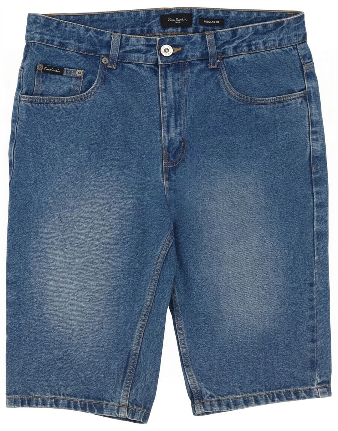 Pierre Cardin Herre Regular Fit denimshorts Medium W32 Blå Bomuld