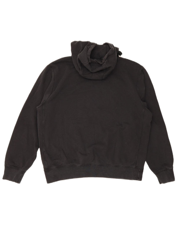 Nike Dame Hættetrøje UK 14 Medium Sort Bomuld