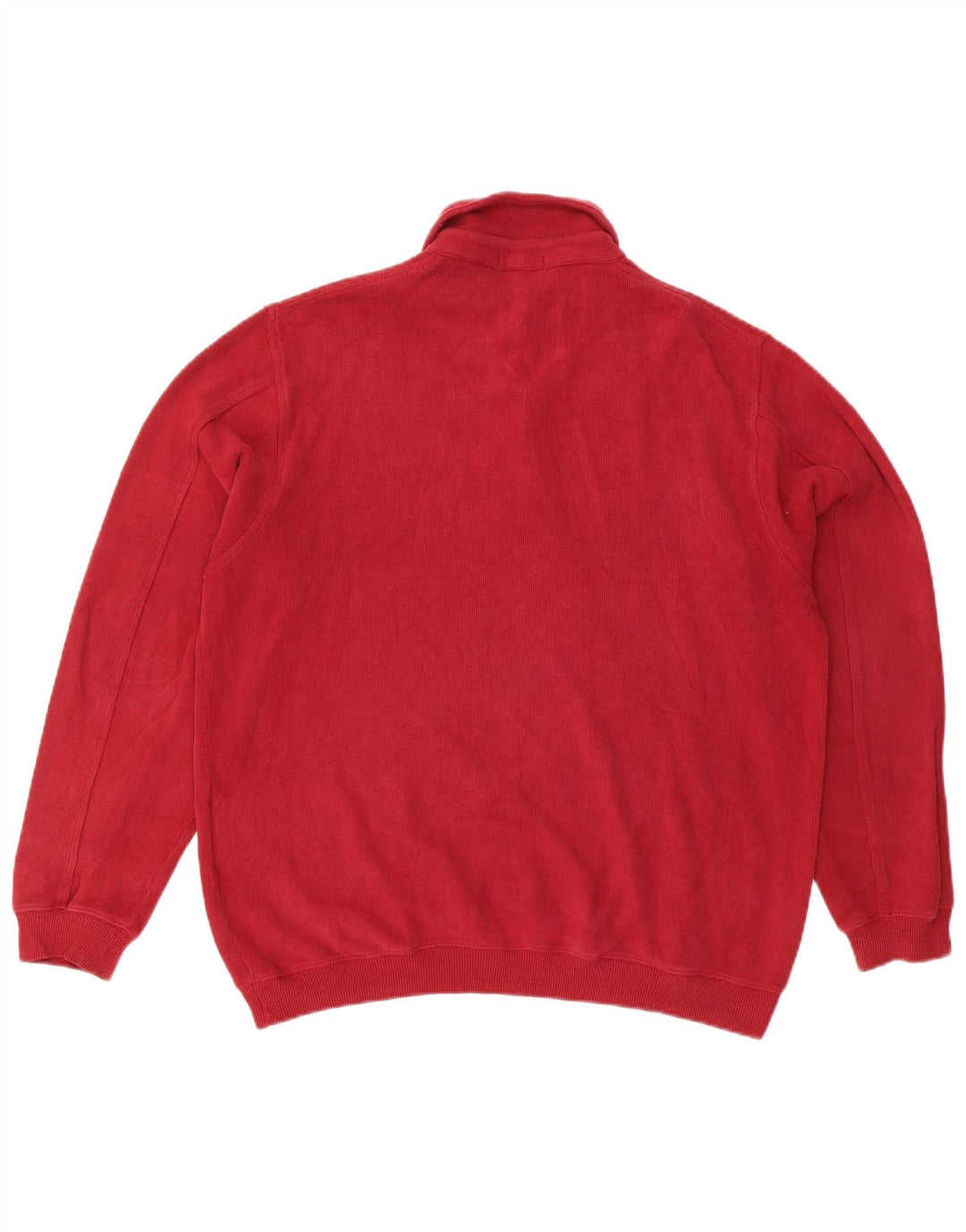 Gant Herre Polo Neck Jumper Sweater Medium Rød Bomuld