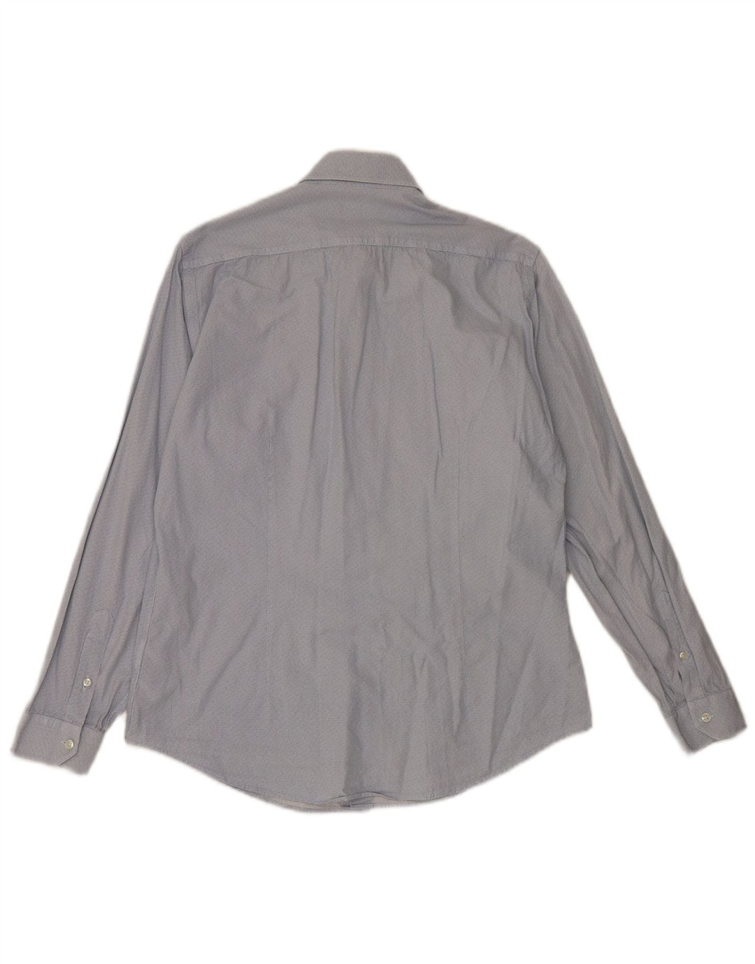 Liu Jo Herre Slim Fit Skjorte Størrelse 40 Medium Blå Geometrisk Bomuld