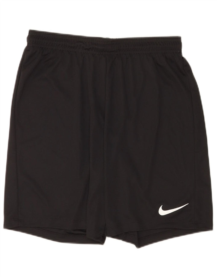 Nike Herre Dri Fit sportsshorts, store sorte polyester