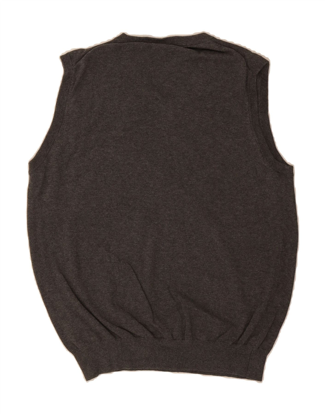 IZOD Mens Vest Tank Top Large Grey Cotton Vintage Izod and Second-Hand Izod from Messina Hembry 