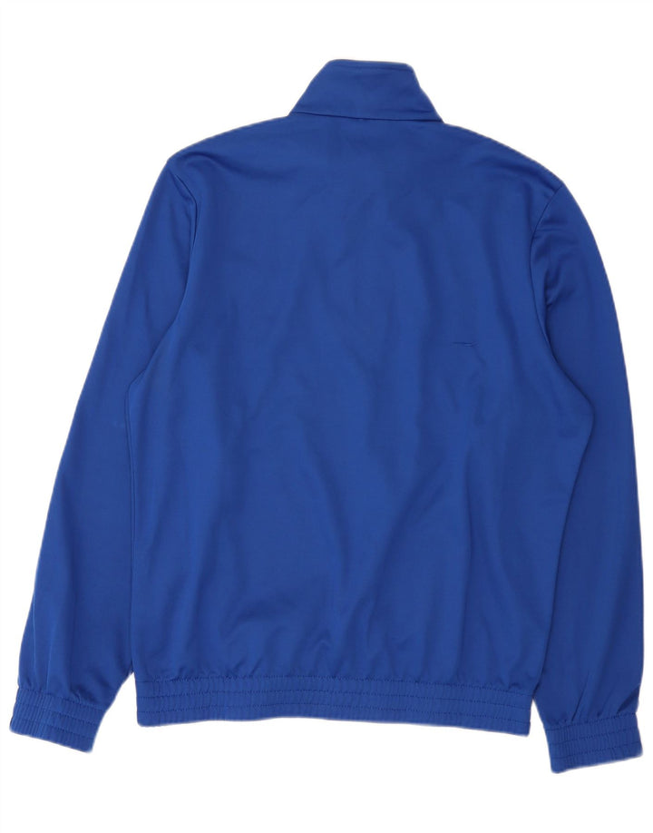 Lotto Herre Grafisk Zip Neck Sweatshirt Jumper Medium Blå Polyester