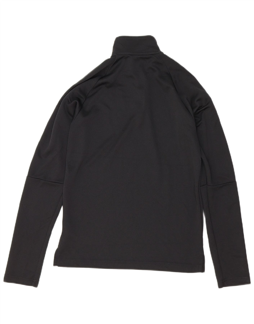 ADIDAS Mens Climalite Zip Neck Pullover Tracksuit Top XS Black Polyester