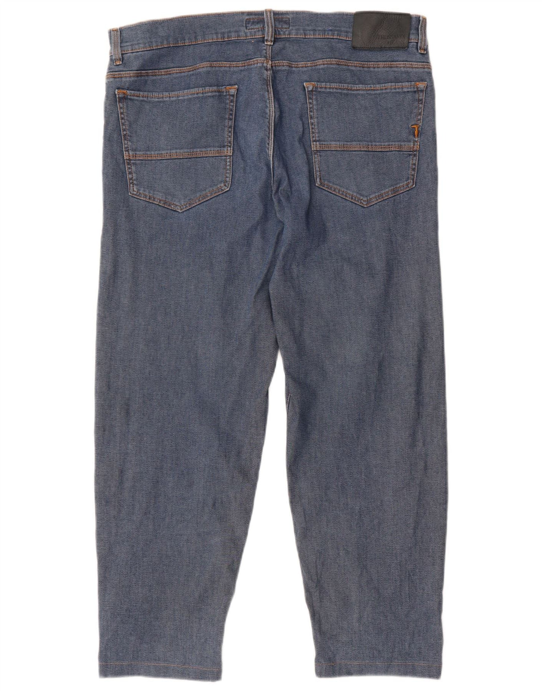 Trussardi Herre Straight Jeans IT 52 XL W38 L28 Blå