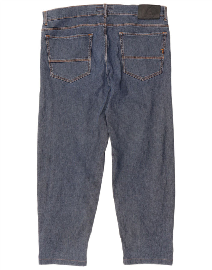 Trussardi Herre Straight Jeans IT 52 XL W38 L28 Blå