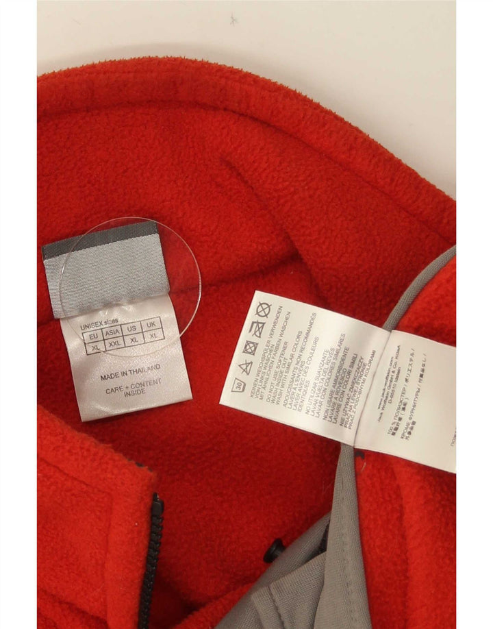 Jack Wolfskin Herre Grafisk Liner Fleecejakke UK 42 XL Rød Polyester