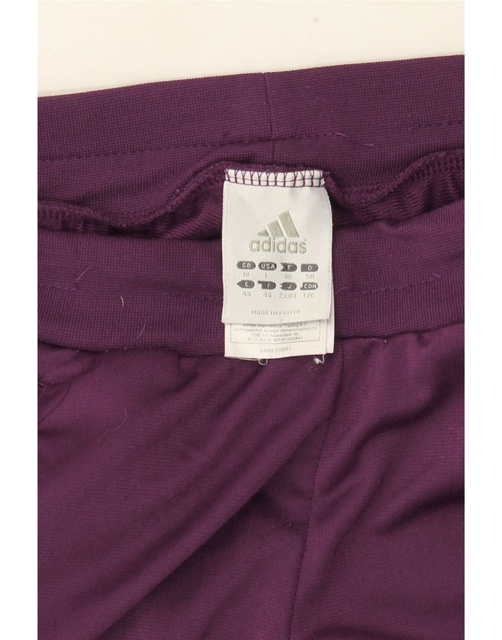 Adidas træningsbukser til kvinder UK 18 XL Lilla polyester