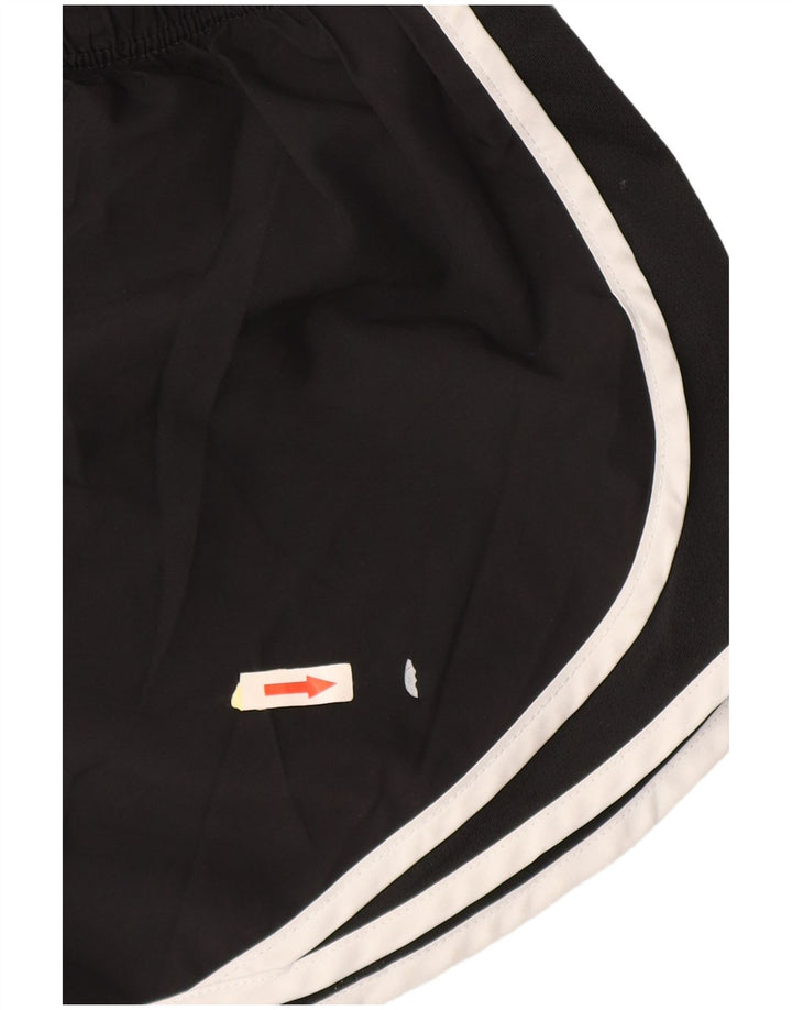 NIKE sportsshorts til kvinder UK 8 Lille sort polyester