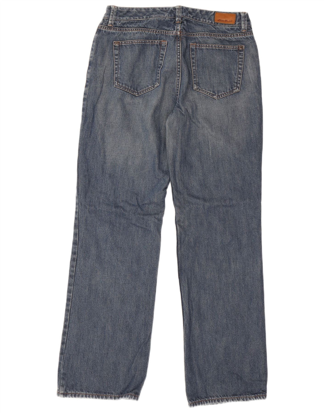 EDDIE BAUER Lige jeans til kvinder US 6 Medium W30 L30 Blå Bomuld