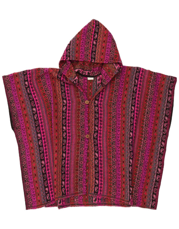 Vintage oversized hættetrøje til kvinder One Size Multifarvet
