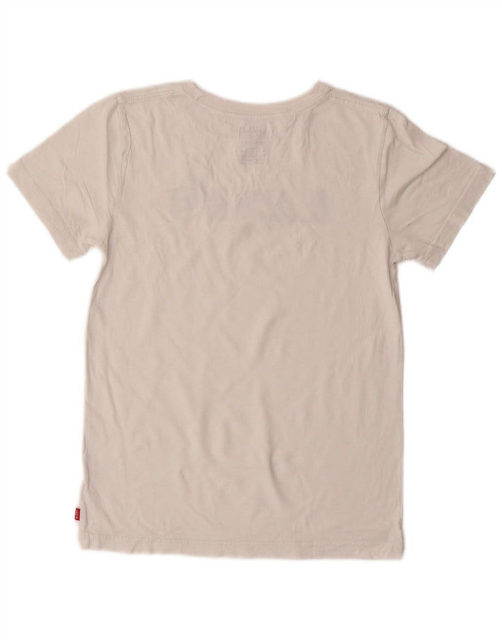 Levi's Boys Grafisk T-Shirt Top 13-14 år Hvid