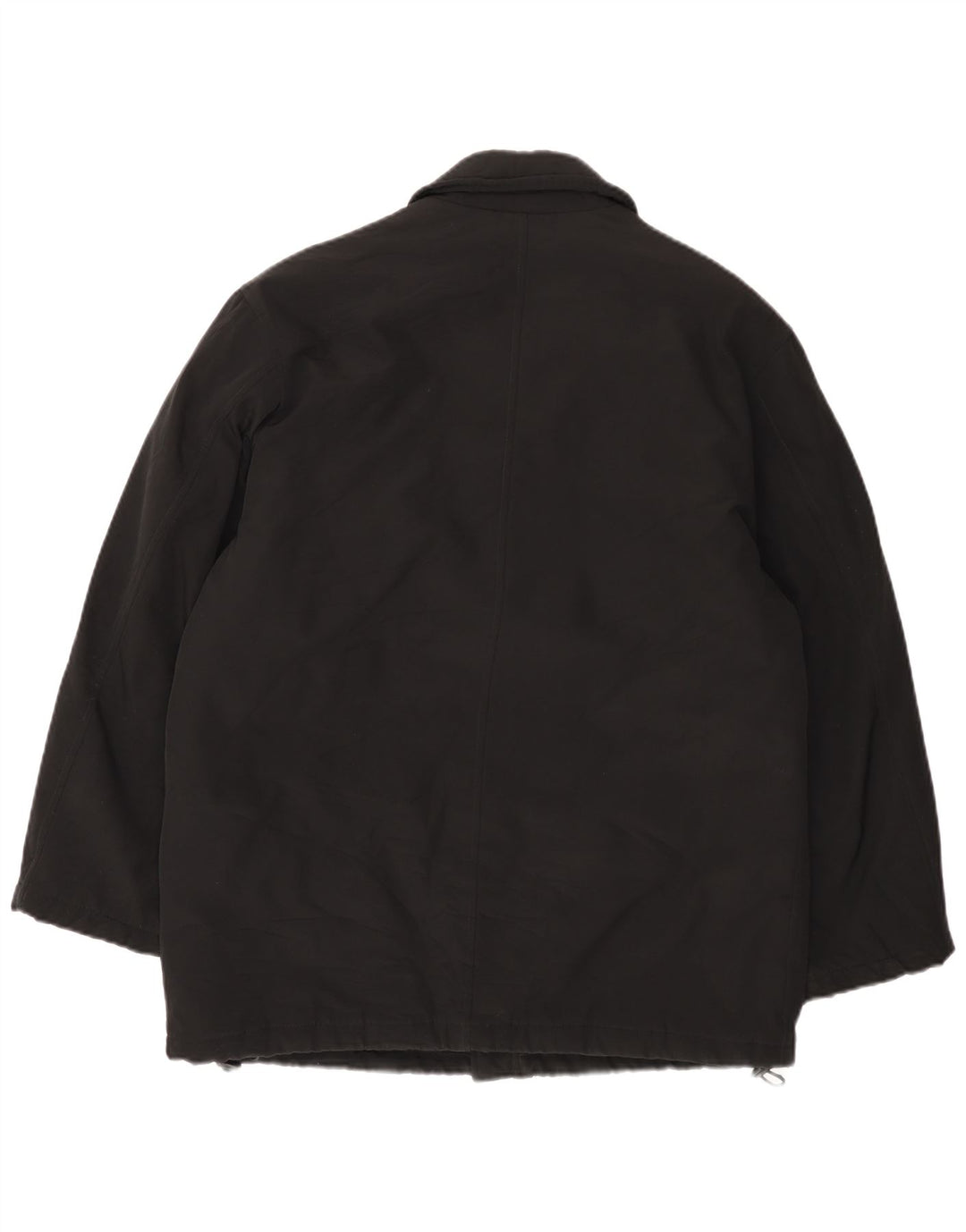 Blå Side Herre Loose Fit Utility Jacket UK 36 Small Black Polyester