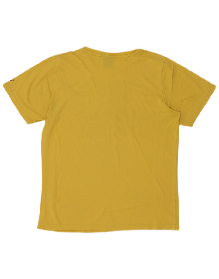 Starter Herre Grafisk T-Shirt Top Stor Gul Bomuld