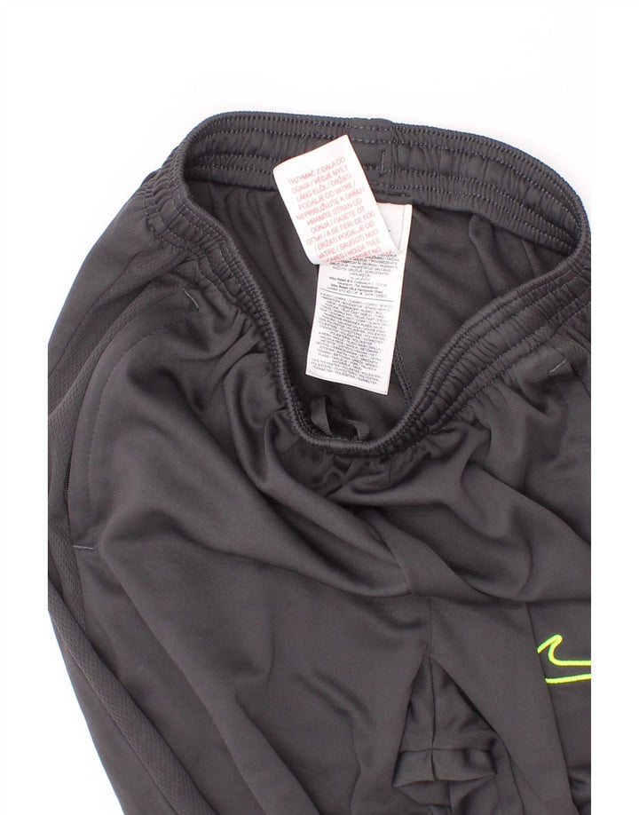Nike drenge Dri Fit træningsdragt bukser 13-14 år W27 L27 grå polyester