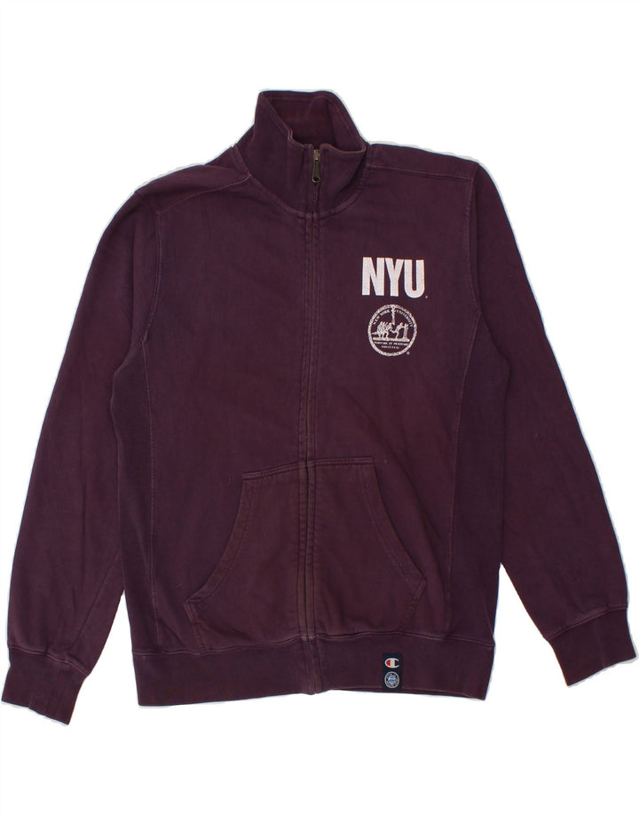 CHAMPION Mens Graphic Tracksuit Top Jacket Medium Purple Cotton Vintage Champion and Second-Hand Champion from Messina Hembry 