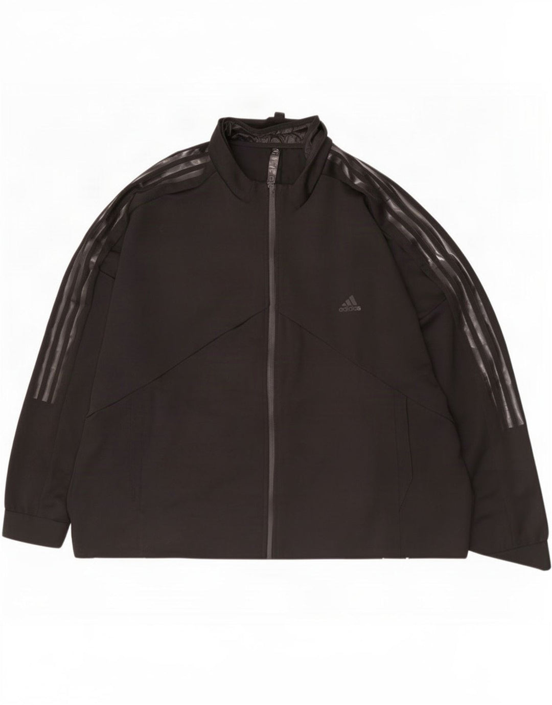 Adidas Herre grafisk træningsdragt topjakke 2XL sort polyester