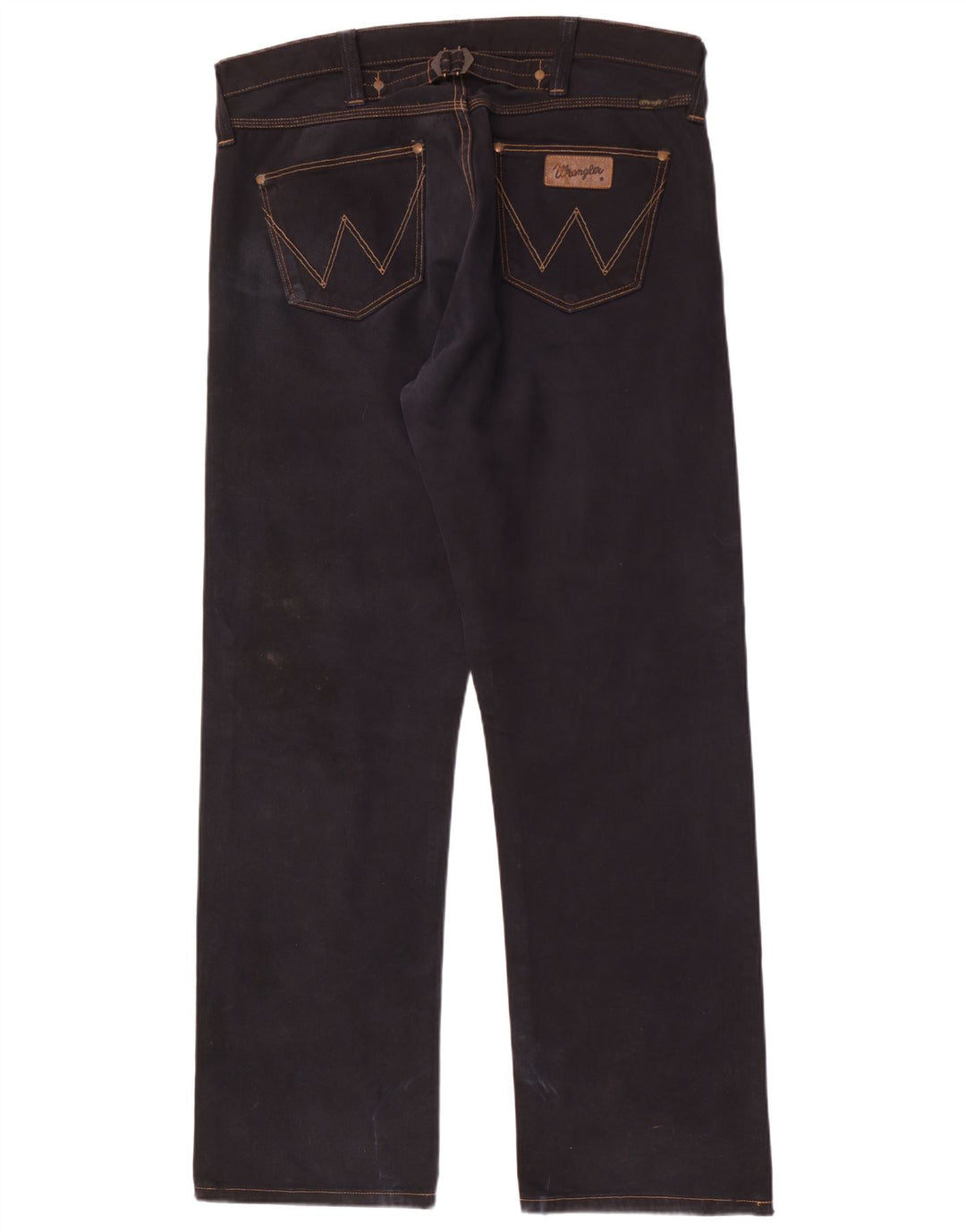Wrangler Herre Casey Straight Jeans W36 L34 Sort Bomuld